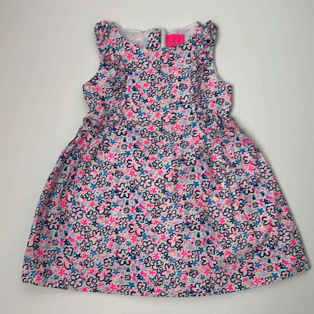 Lilly Pulitzer ruffle and flower dress